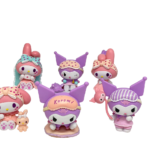 Figuras Coleccionables Kuromi en pijama X6