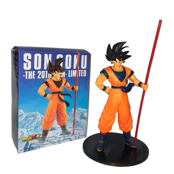 Figura Goku Báculo Sagrado Dragon Ball