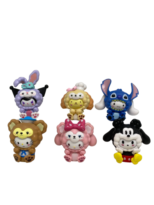 Set X6 De Figuras Kuromi Cosplay