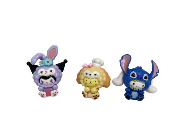 Set X6 De Figuras Kuromi Cosplay - Imagen 3