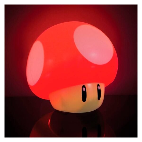 Lampara Hongo Roja Mario Bross - Imagen 2