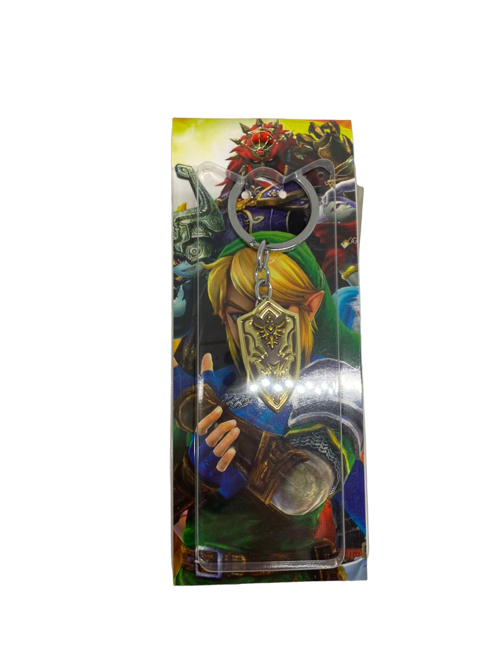 Llavero Metal Escudo Dorado Zelda - Imagen 3