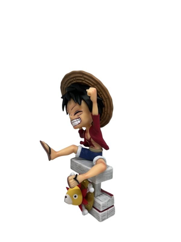 Mini Figura Luffy Sombrero De Paja One Piece - Imagen 2