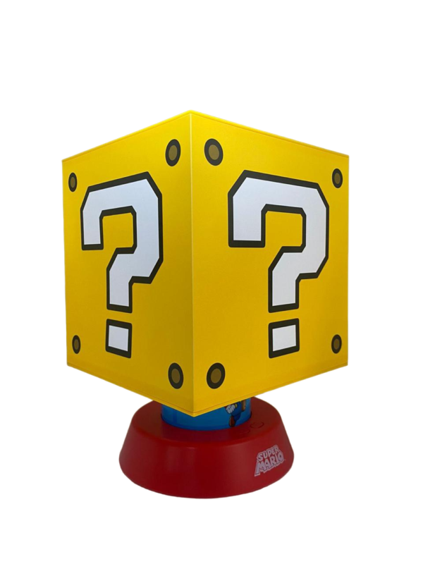 Lampara de Mesa Cubo Mario Bross
