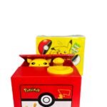 Alcancía Pikachu Traga Monedas Pokemon