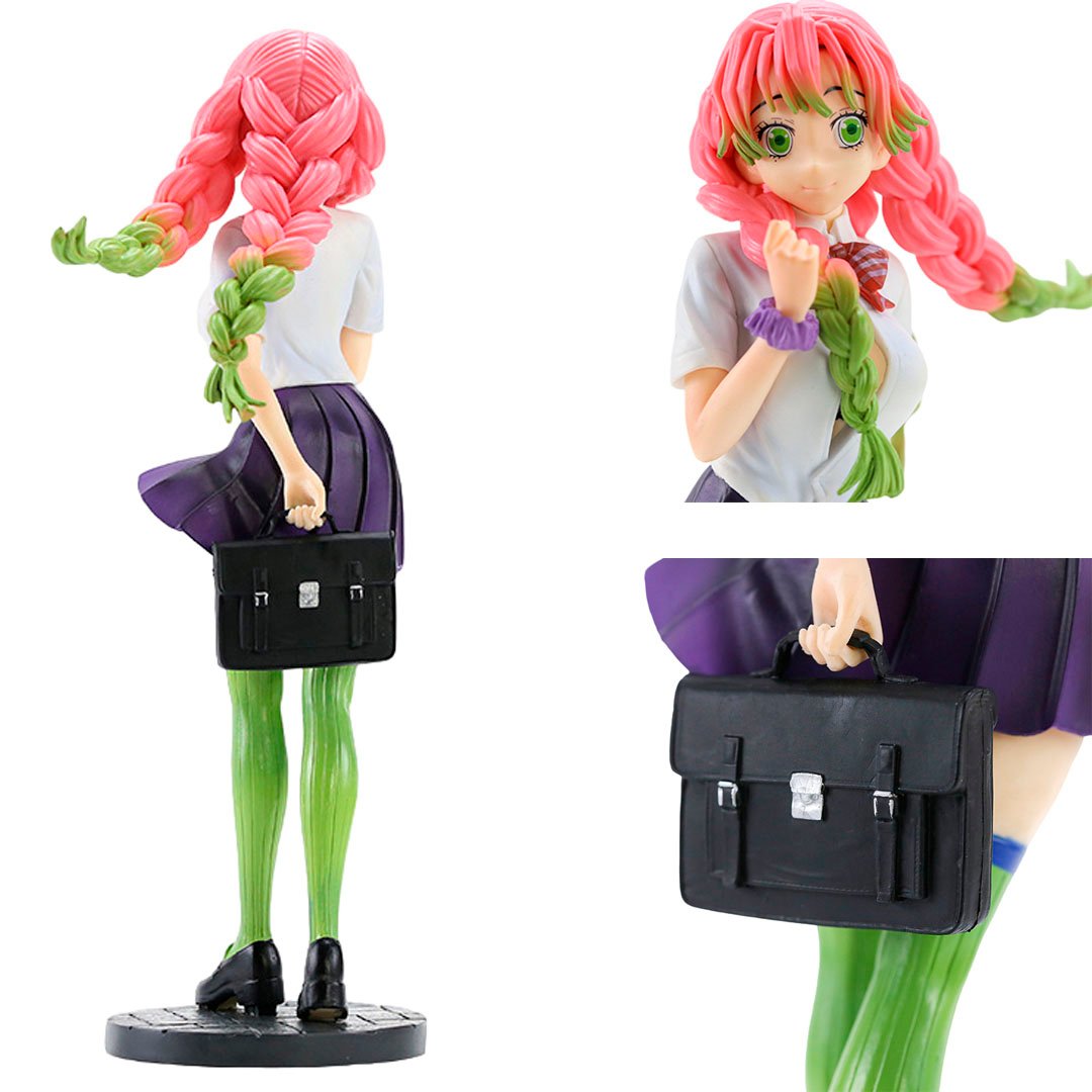 Figura Mitsuri Uniforme 28 cm Demon Slayer Kimetsu No Yaiba - Imagen 2
