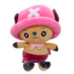 Peluche Chopper Capa Rosada 21cm / One Piece