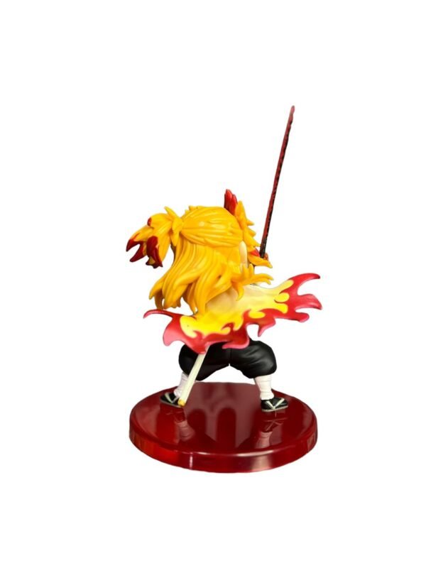 Figura cabezona Rengoku Qposket 13 cm Demon Slayer - Imagen 2