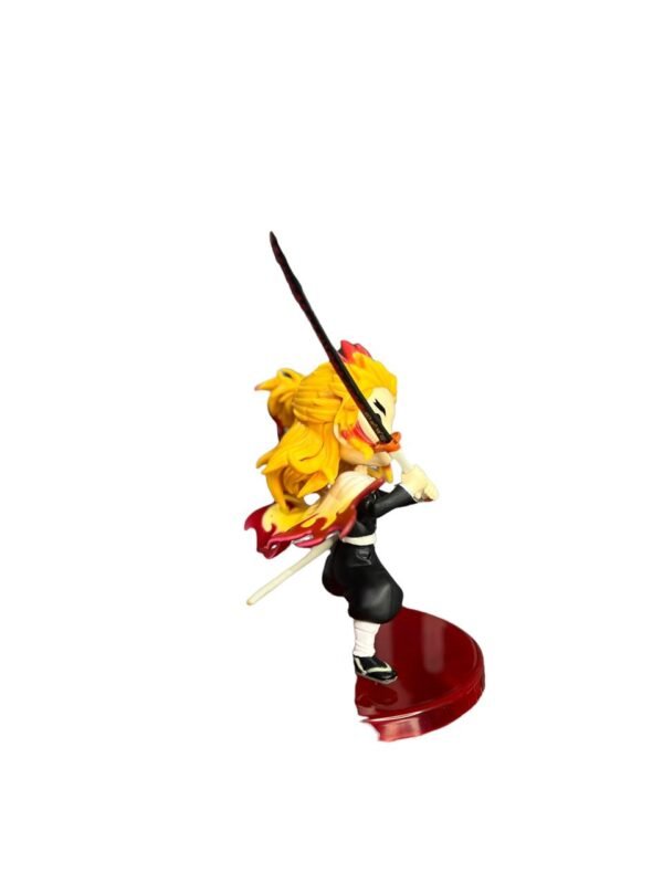 Figura cabezona Rengoku Qposket 13 cm Demon Slayer - Imagen 3