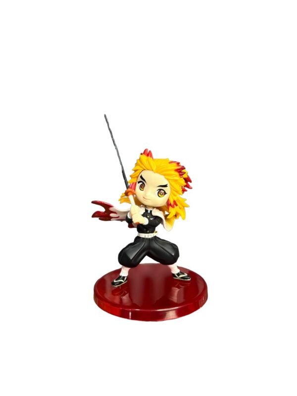 Figura cabezona Rengoku Qposket 13 cm Demon Slayer - Imagen 4