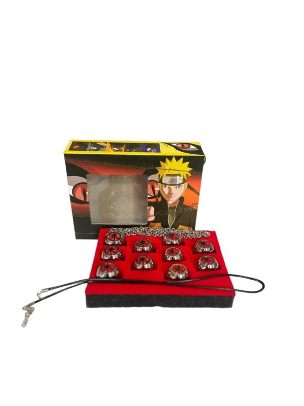 Set de Anillos Naruto X10