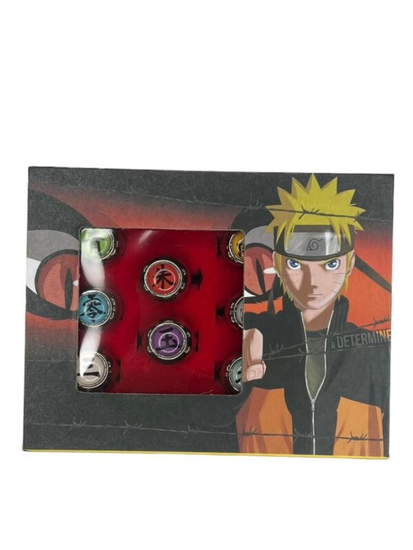 Set Anillos Akatsuki Naruto X10 - Imagen 2