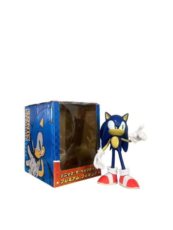 Figura Sonic Base Lujosa Tipo Espejo