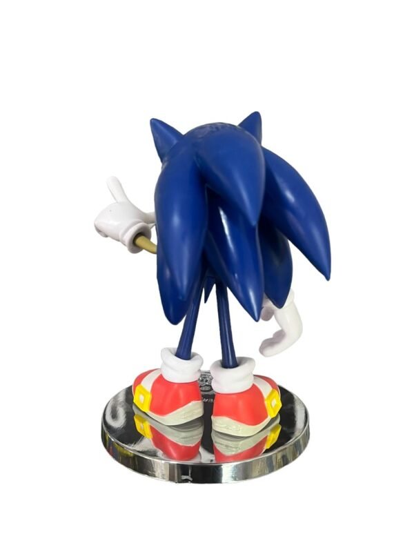Figura Sonic Base Lujosa Tipo Espejo - Imagen 3