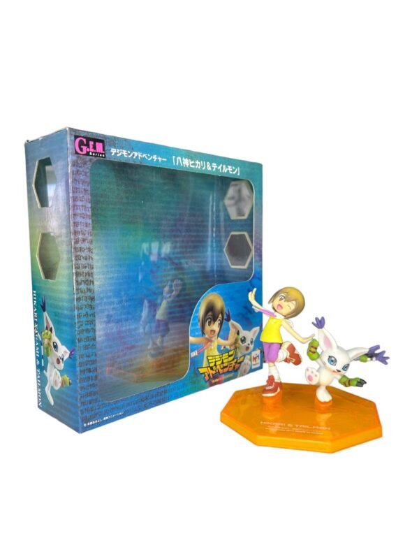 Figuras Hikari & Tailmon Digimon