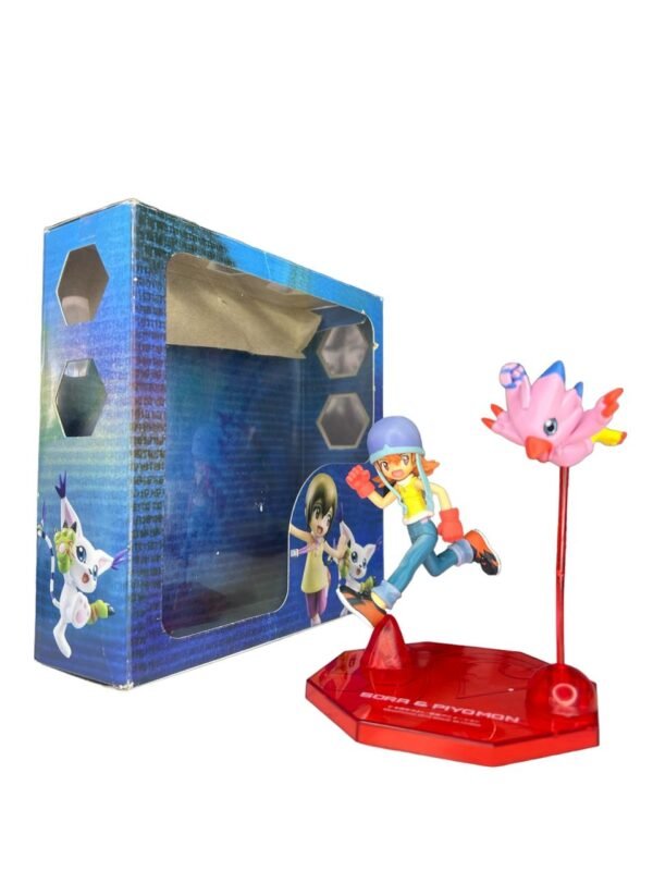 Figuras Sora & Piyomon Digimon