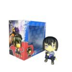 Mini Figura Sasuke Cabezón Sentado  Naruto