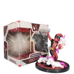 Figura De Colección Deadpool Selfie Unicornios 13 cm