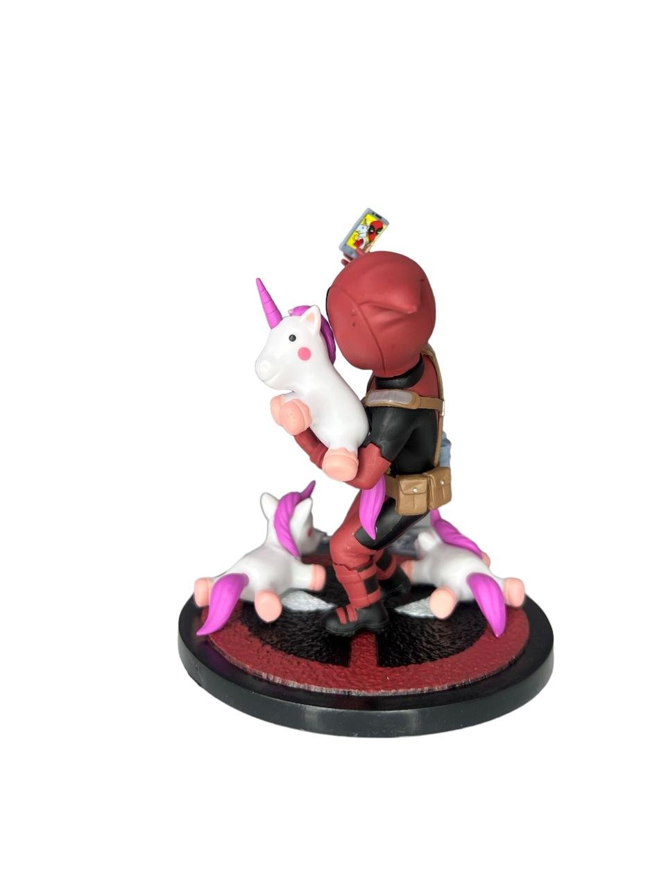 Figura De Colección Deadpool Selfie Unicornios 13 cm - Imagen 5