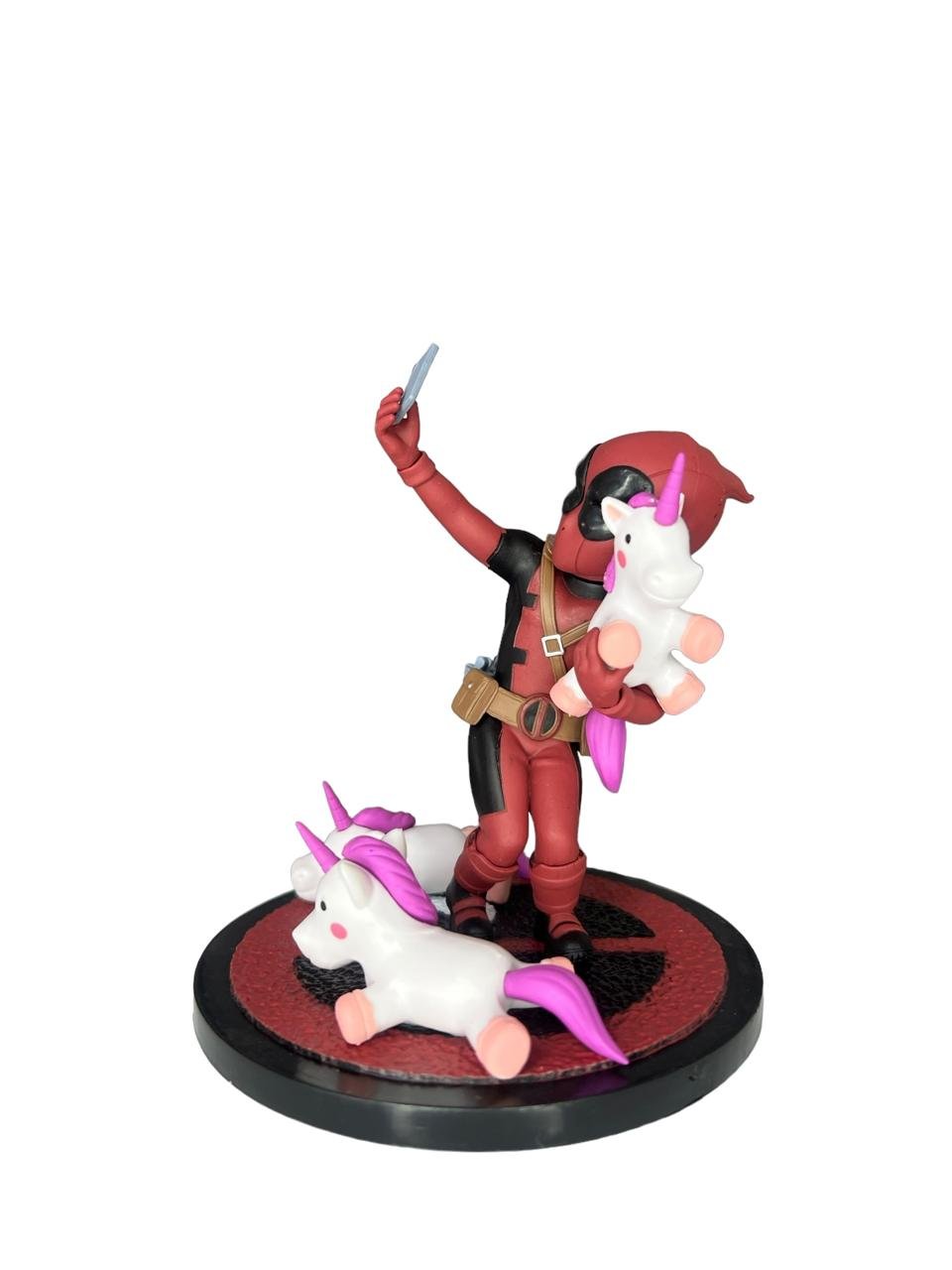 Figura De Colección Deadpool Selfie Unicornios 13 cm - Imagen 6