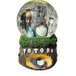 Bola de Nieve Totoro Y Mini Totoro Azul