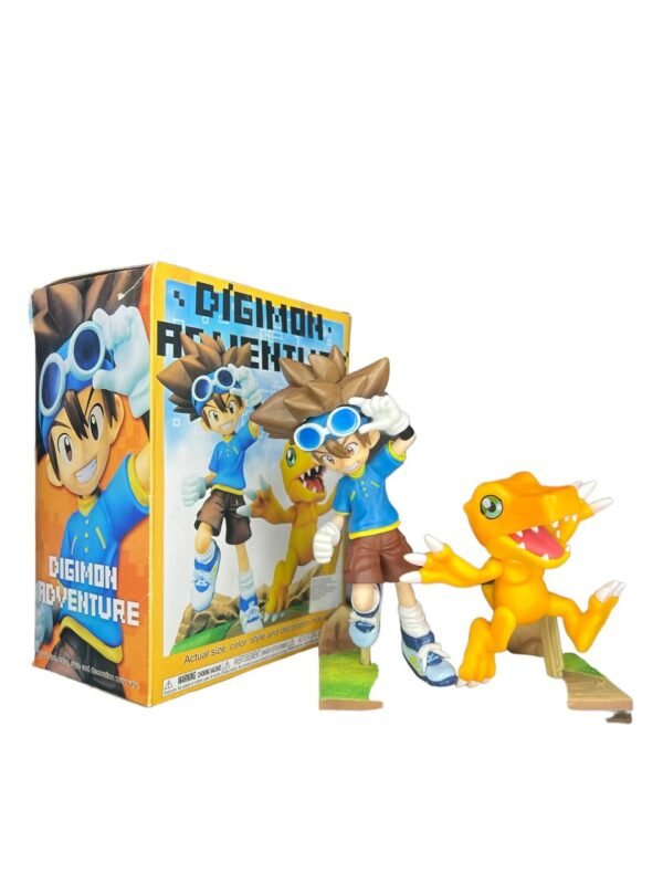 Figuras Taichi & Agumon Digimon Adventure