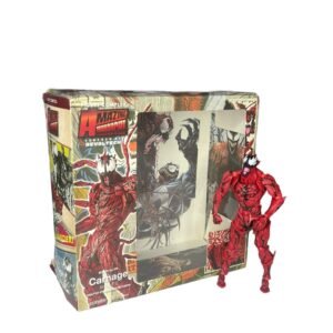 Figura Articulada Venom Rojo Carnage 16cm Marvel