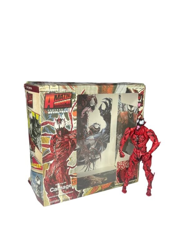 Figura Articulada Venom Rojo Carnage 16cm Marvel