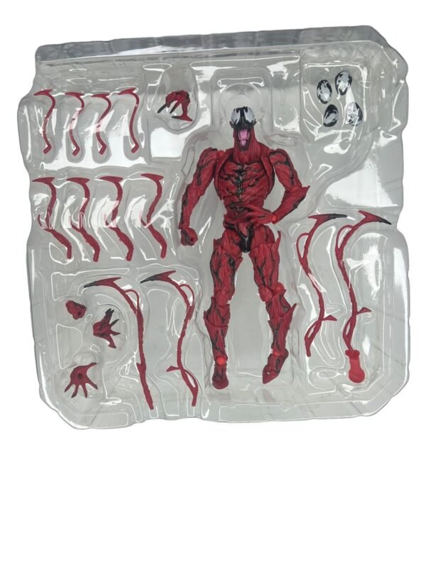Figura Articulada Venom Rojo Carnage 16cm Marvel - Imagen 4