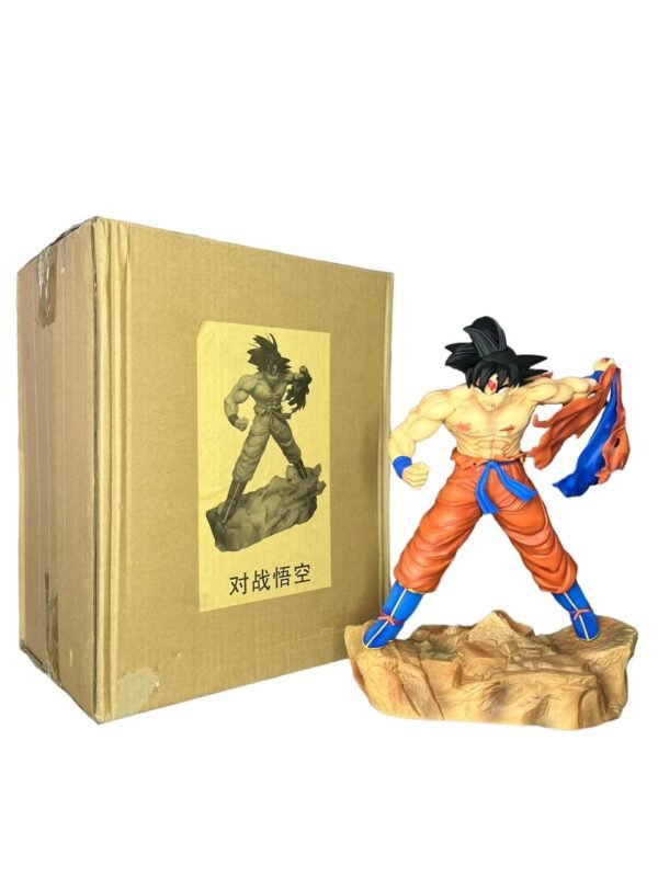 Figura Goku Quitandose la ropa Dragon Ball