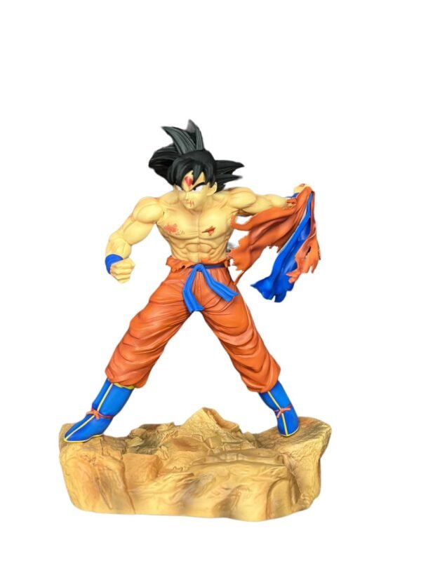 Figura Goku Quitandose la ropa Dragon Ball - Imagen 2