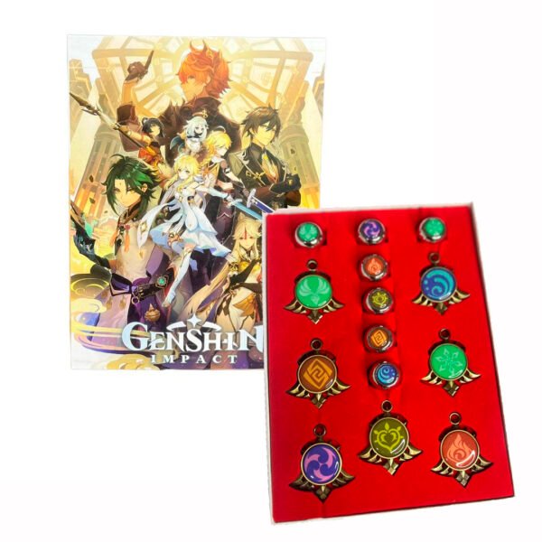 Set Dijes + Anillos Genshin Impact