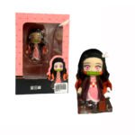 Mini Figura Nezuko 10cm Tipo Nendoroid Demon Slayer