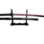 Katana Madera Con Luz Led Serpiente Negra Ninja