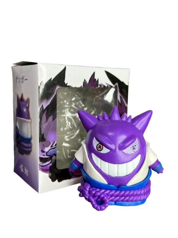 Mini Figura Gengar como Uchiha Sasuke 7cm  Pokemon