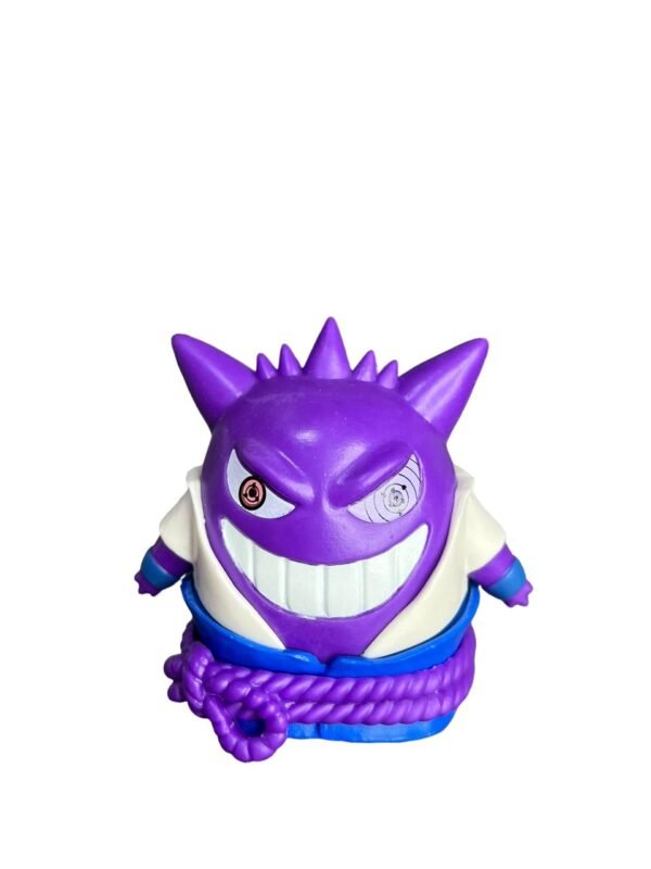 Mini Figura Gengar como Uchiha Sasuke 7cm  Pokemon - Imagen 2