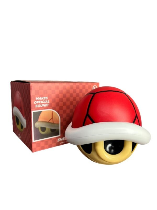 Lampara Luz De Caparazón Rojo Con Sonido Mario Kart