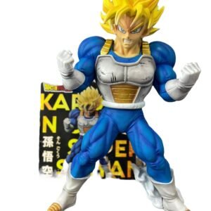Figura Goku Armadura Saiyajin 27cm Dragon Ball