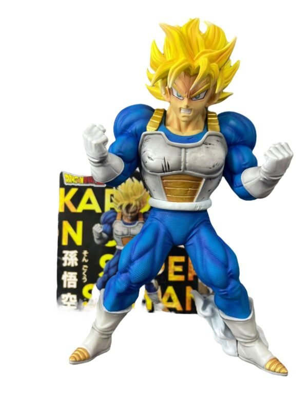 Figura Goku Armadura Saiyajin 27cm Dragon Ball