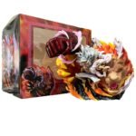 Figura Luffy Gear 5 Puño Leon 25cm One piece