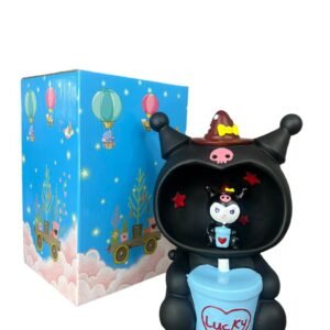 Lampara De Mesa Kuromi Mala Negra 22cm Hello Kitty