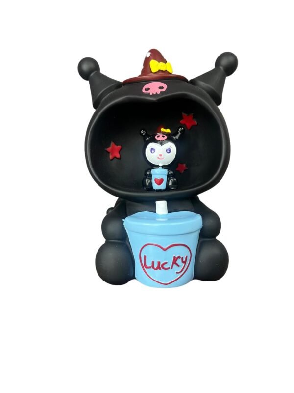 Lampara De Mesa Kuromi Mala Negra 22cm Hello Kitty - Imagen 2