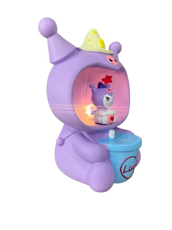 Lampara De Mesa Kuromi Morado Hello Kitty - Imagen 3