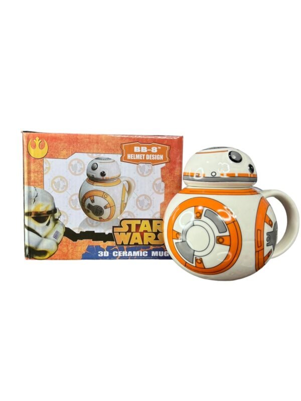 Mug / Taza Con Tapa Coleccionable Mug Bb8 Star Wars