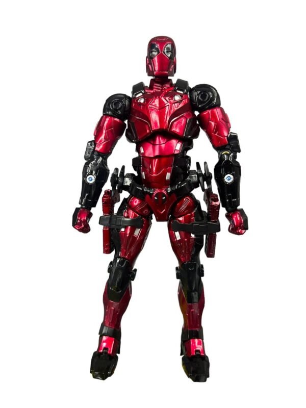 Figura Articulada Deadpool 15cm Fighting Armor - Imagen 5