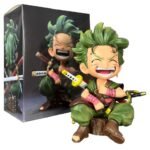 Figura Zoro Booblehead Sentado 15cm One Piece