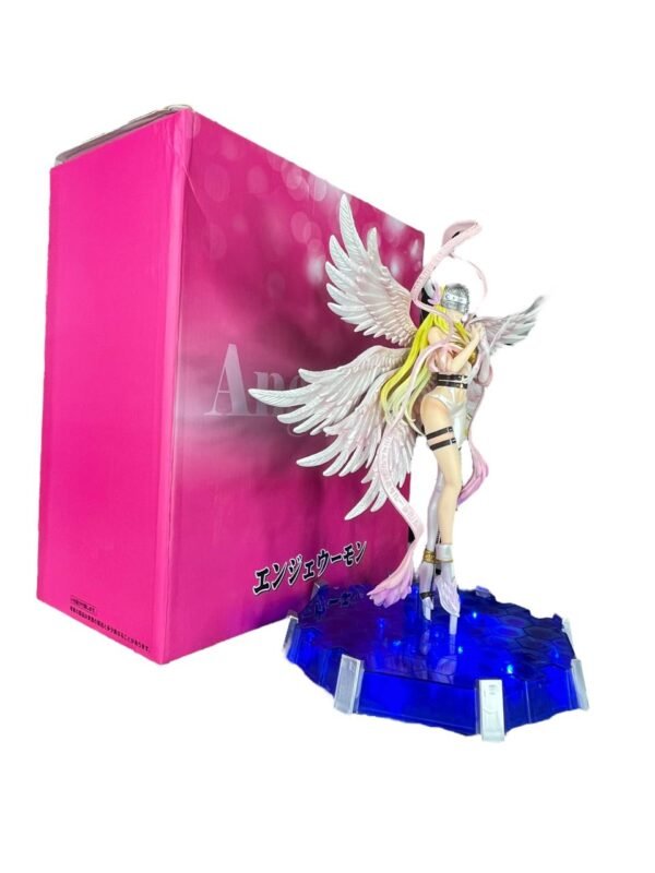 Figura tipo Lampara  Angewomon 25cm Digimon