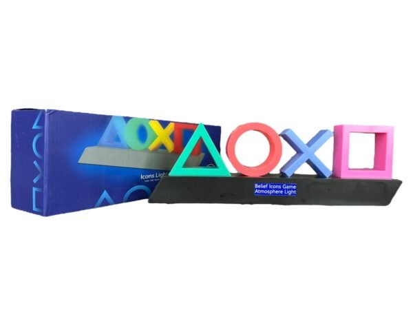 Lampara de mesa Iconos Playstation 30cm