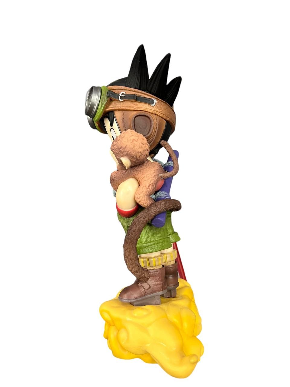 Goku Explorador Con Mono 23cm Dragon Ball - Imagen 5