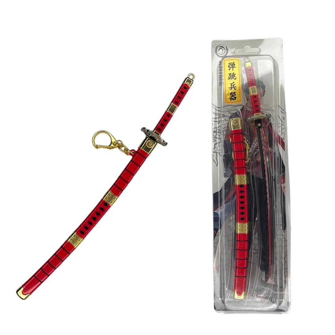 Llavero Mini Katana Zoro Sandai Kitetsu One Piece